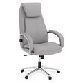 Officesource Bradley Collection Executive High Back Chair with Chrome Frame 74011AGR